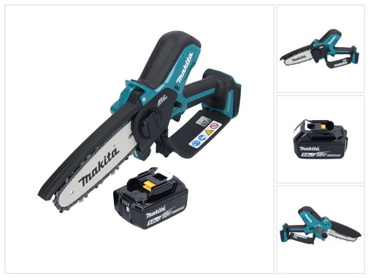 Makita DUC 150 T Akku Kettensäge 18 V 15 cm Brushless + 1x Akku 5,0 Ah - ohne Ladegerät