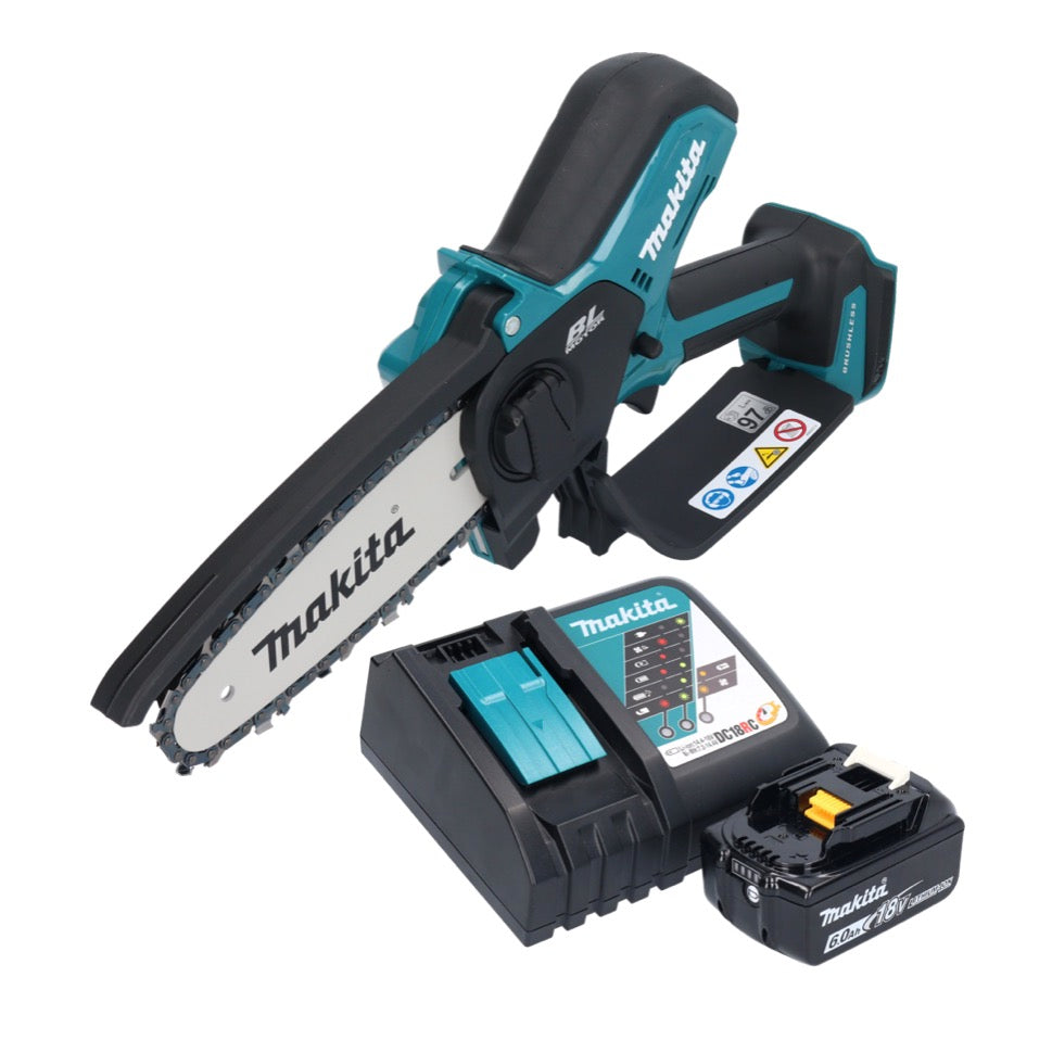 Tronçonneuse à batterie Makita DUC 150 RG 18 V 15 cm sans balai + 1x batterie 6,0 Ah + chargeur