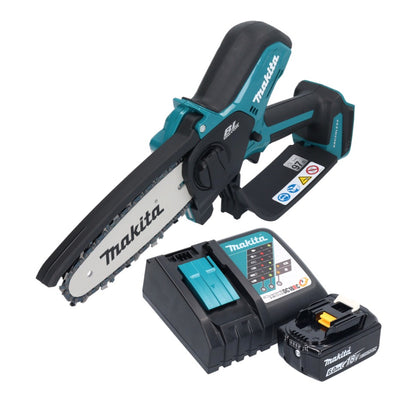 Makita DUC 150 RG Akku Kettensäge 18 V 15 cm Brushless + 1x Akku 6,0 Ah + Ladegerät