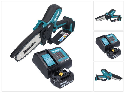 Tronçonneuse à batterie Makita DUC 150 SF 18 V 15 cm sans balai + 1x batterie 3,0 Ah + chargeur