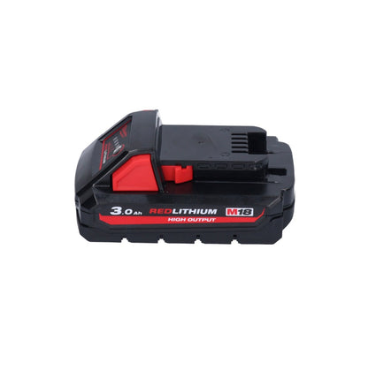 Marteau combiné à batterie Milwaukee M18 BLHX-301X 18 V 2,3 J sans balais + 1x batterie 3,0 Ah + boîtier HD - sans chargeur