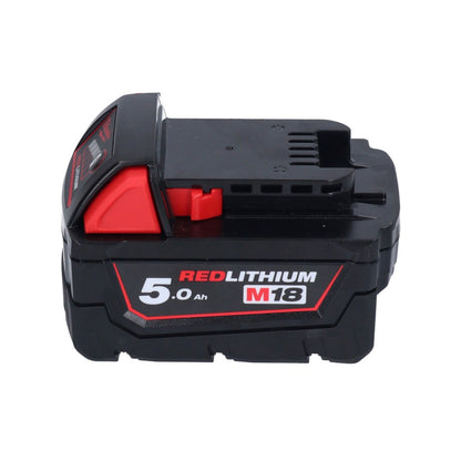 Marteau combiné à batterie Milwaukee M18 BLHX-501X 18 V 2,3 J sans balais + 1x batterie 5,0 Ah + boîtier HD - sans chargeur