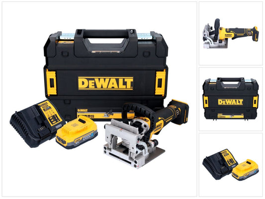 DeWalt DCW 682 E1T coupe-goujon plat sur batterie 18 V 102 x 20 mm sans balais + 1 batterie Powerstack 1,7 Ah + chargeur + TSTAK