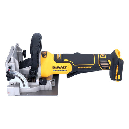 DeWalt DCW 682 E2T Akku Flachdübelfräse 18 V 102 x 20 mm Brushless + 2x Powerstack Akku 1,7 Ah + Ladegerät + TSTAK