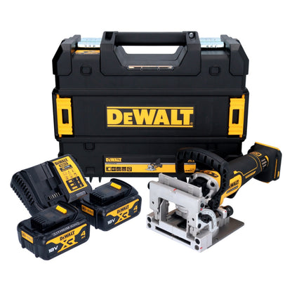 DeWalt DCW 682 M2T coupe-goujon plat sur batterie 18 V 102 x 20 mm sans balais + 2x batterie 4,0 Ah + chargeur + TSTAK