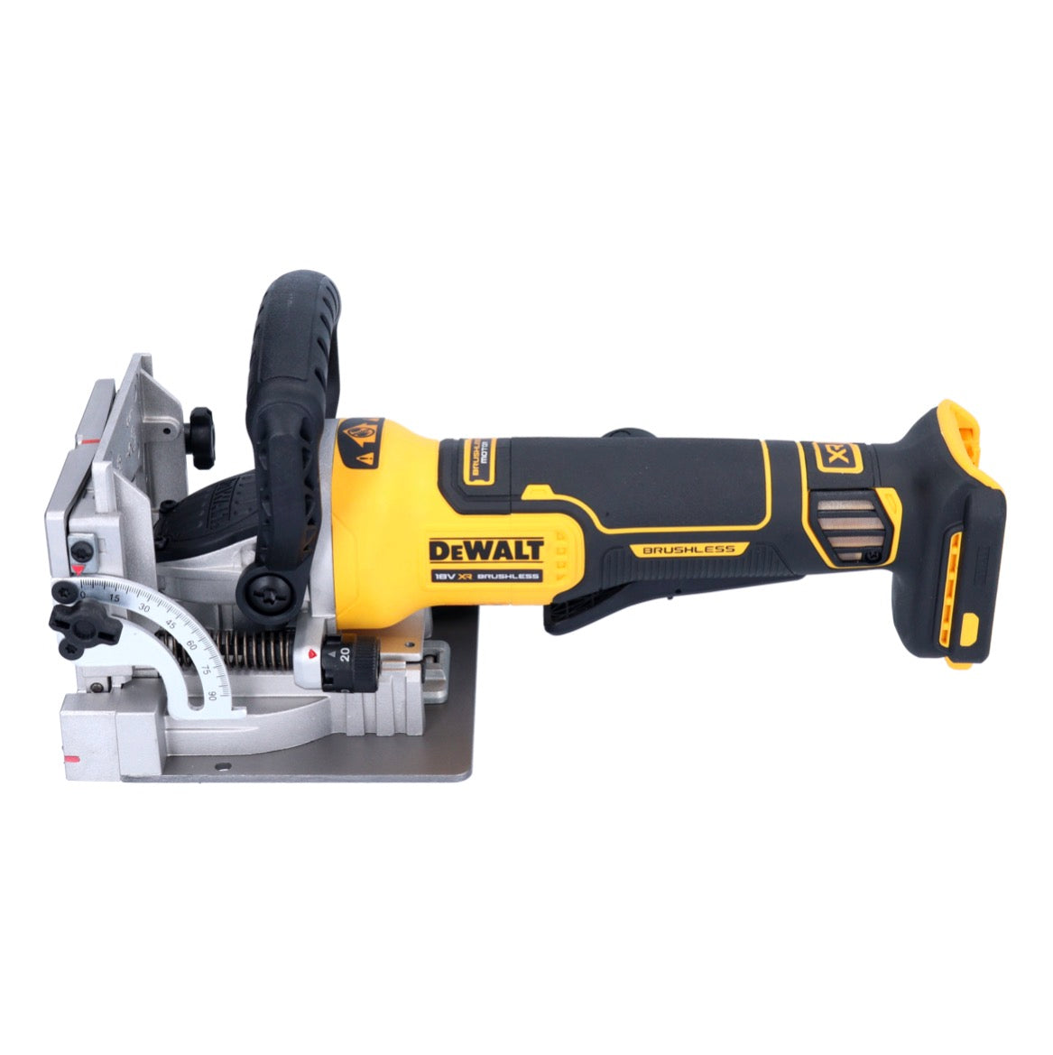 DeWalt DCW 682 M2T Akku Flachdübelfräse 18 V 102 x 20 mm Brushless + 2x Akku 4,0 Ah + Ladegerät + TSTAK