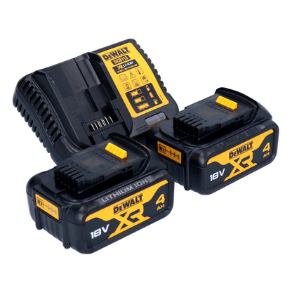 DeWalt DCW 682 M2T coupe-goujon plat sur batterie 18 V 102 x 20 mm sans balais + 2x batterie 4,0 Ah + chargeur + TSTAK