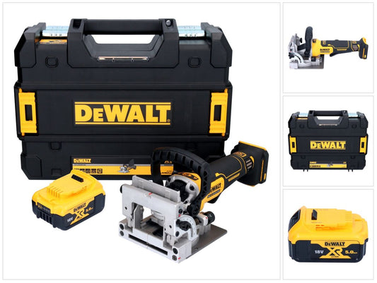 Coupe-goujon plat sur batterie DeWalt DCW 682 NT 18 V 102 x 20 mm sans balais + 1x batterie 5,0 Ah + TSTAK - sans chargeur