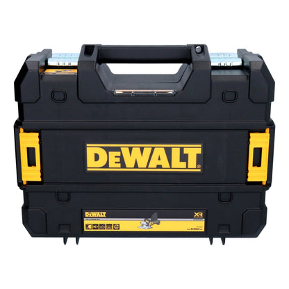 DeWalt DCW 682 P1T Akku Flachdübelfräse 18 V 102 x 20 mm Brushless + 1x Akku 5,0 Ah + Ladegerät + TSTAK