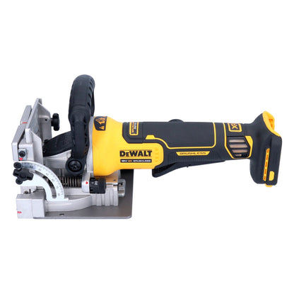 DeWalt DCW 682 P2T Akku Flachdübelfräse 18 V 102 x 20 mm Brushless + 2x Akku 5,0 Ah + Ladegerät + TSTAK