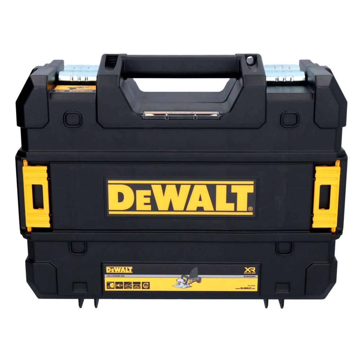 DeWalt DCW 682 H1T Akku Flachdübelfräse 18 V 102 x 20 mm Brushless + 1x Powerstack Akku 5,0 Ah + Ladegerät + TSTAK