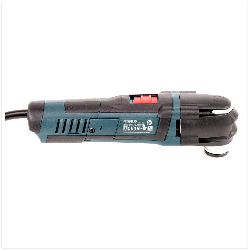 Bosch GOP 40-30 Professional Multi Cutter Multifunktionswerkzeug 400 W + Curved-Tec Wood+Metal Sägeblatt ( 0601231000 ) - Toolbrothers