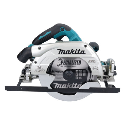 Makita DHS 900 RM2U Akku Handkreissäge 36 V ( 2x 18 V ) 235 mm Brushless + 2x Akku 4,0 Ah + Ladegerät + Bluetooth Adapter