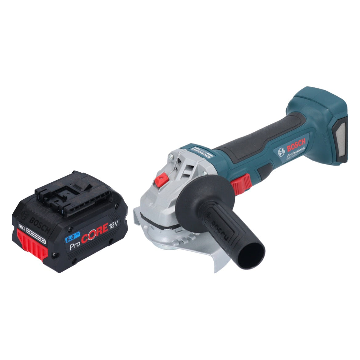 Meuleuse d'angle sans fil Bosch GWS 18V-7 Professional 18 V 125 mm sans balais + 1x batterie ProCORE 8,0 Ah - sans chargeur