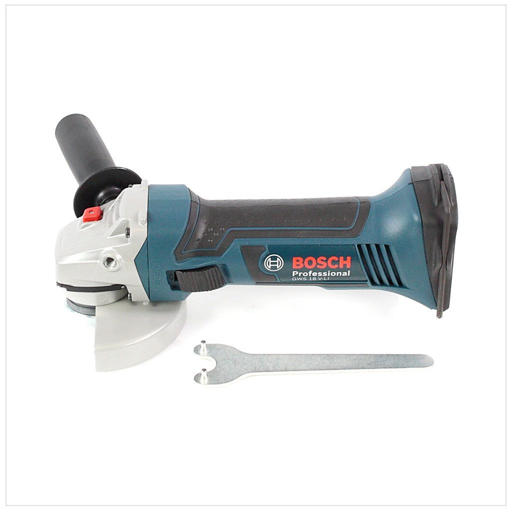 Bosch GWS 18 V-Li Professional 115 mm Akku Winkelschleifer mit 2x GBA 5,0 Ah Akkus + Ladegerät + L-Boxx - Toolbrothers