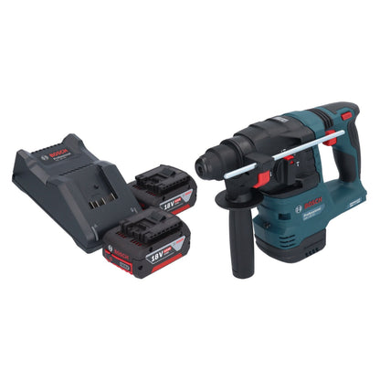 Bosch GBH 18V-22 Professional Akku Bohrhammer 18 V 1,9 J SDS Plus Brushless + 2x Akku 4,0 Ah + Ladegerät