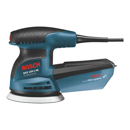 Bosch GEX 125-1 AE Professional Exzenterschleifer 250 Watt 125 mm ( 0601387504 ) + Koffer