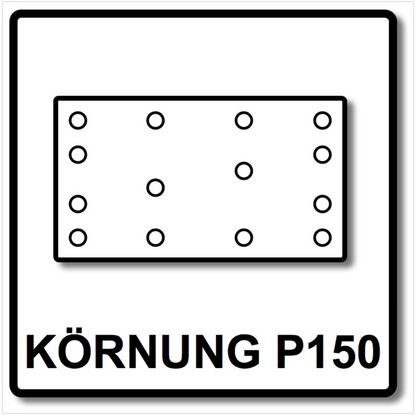 Festool Granat Schleifstreifen STF 80x133 P 150 GR 100 ( 497121 ) - Toolbrothers