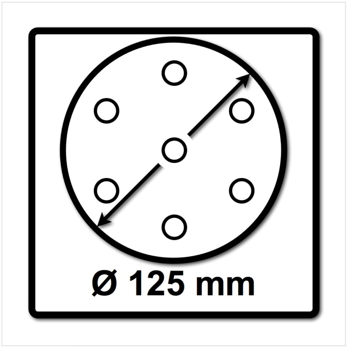 Festool Schleifteller ST-STF D125/8 FX-SW 125mm FastFix superweich ( 492126 ) - Toolbrothers