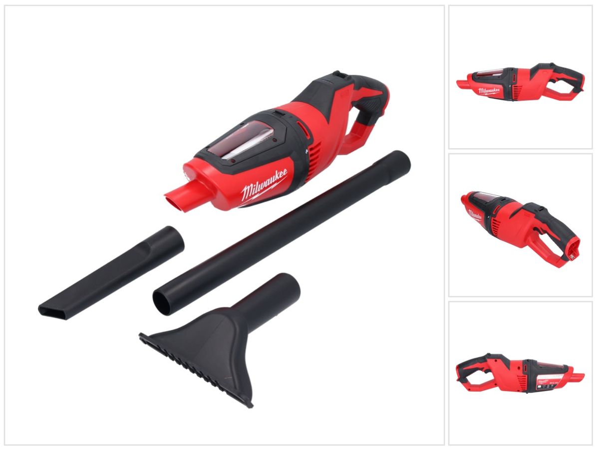 Milwaukee M12 HV-0 Akku Staubsauger 12 V Solo ( 4933448390 ) - ohne Akku, ohne Ladegerät