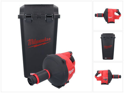 Appareil de nettoyage de tuyaux sur batterie Milwaukee M18 FDCPF8-0C 18 V (4933459683) + spirale + étui - sans batterie, sans chargeur