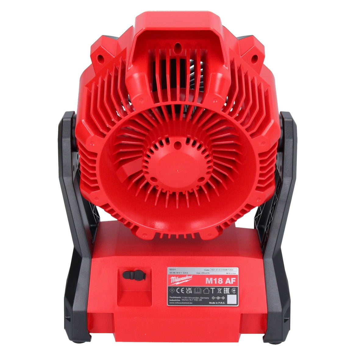 Ventilateur sur batterie Milwaukee M18 AF-0 18 V - sans batterie, sans chargeur (4933451023)