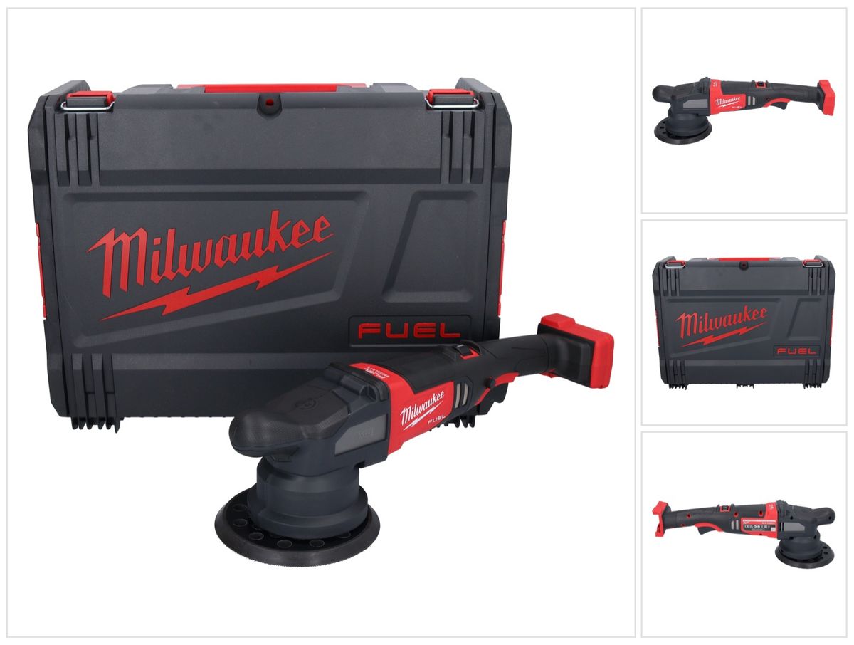 Milwaukee M18 FROP21-0X Akku Exzenter Polierer 18 V 150 mm Brushless ( 4933478836 ) + HD-Box - ohne Akku, ohne Ladegerät