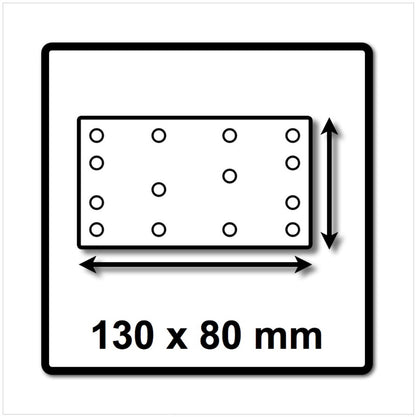 Festool Schleifschuh StickFix SSH-STF 80x130/12 für RTS 400 ( 489252 ) - Toolbrothers