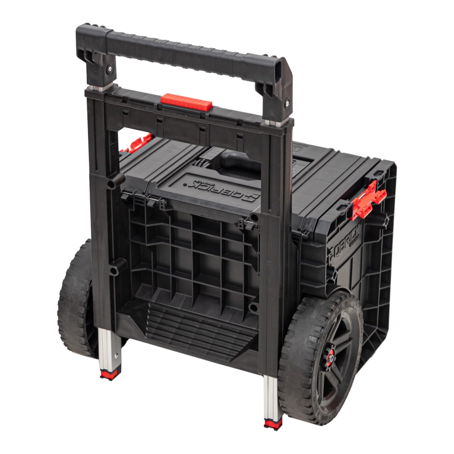 Qbrick System PRO Cart 2.0 Plus empilable 490 x 415 x 660 mm 29 l IP54 double poignée télescopique amovible