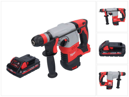 Marteau combiné à batterie Milwaukee M18 HD18HX-301 18 V 2,4 J + 1x batterie 3,0 Ah - sans chargeur