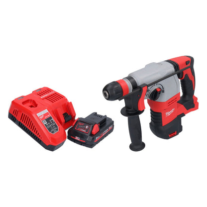 Milwaukee M18 HD18HX-301 Akku Kombihammer 18 V 2,4 J + 1x Akku 3,0 Ah + Ladegerät