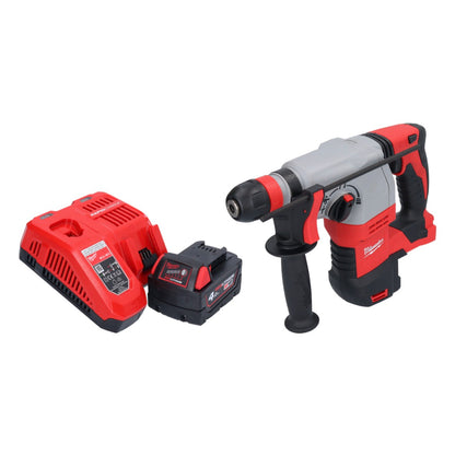 Milwaukee M18 HD18HX-401 Akku Kombihammer 18 V 2,4 J + 1x Akku 4,0 Ah + Ladegerät