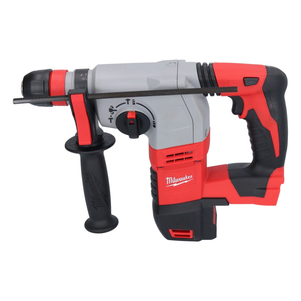 Marteau combiné à batterie Milwaukee M18 HD18HX-402 18 V 2,4 J + 2x batteries 4,0 Ah + chargeur