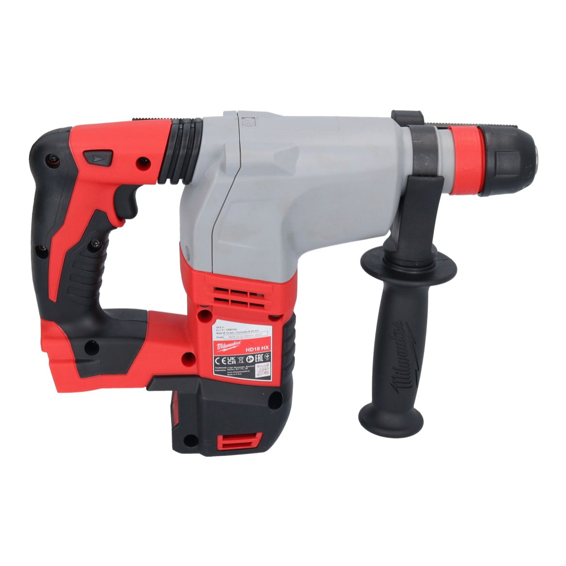 Milwaukee M18 HD18HX-501 Akku Kombihammer 18 V 2,4 J + 1x Akku 5,0 Ah - ohne Ladegerät