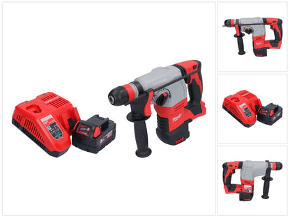 Marteau combiné à batterie Milwaukee M18 HD18HX-501 18 V 2,4 J + 1x batterie 5,0 Ah + chargeur