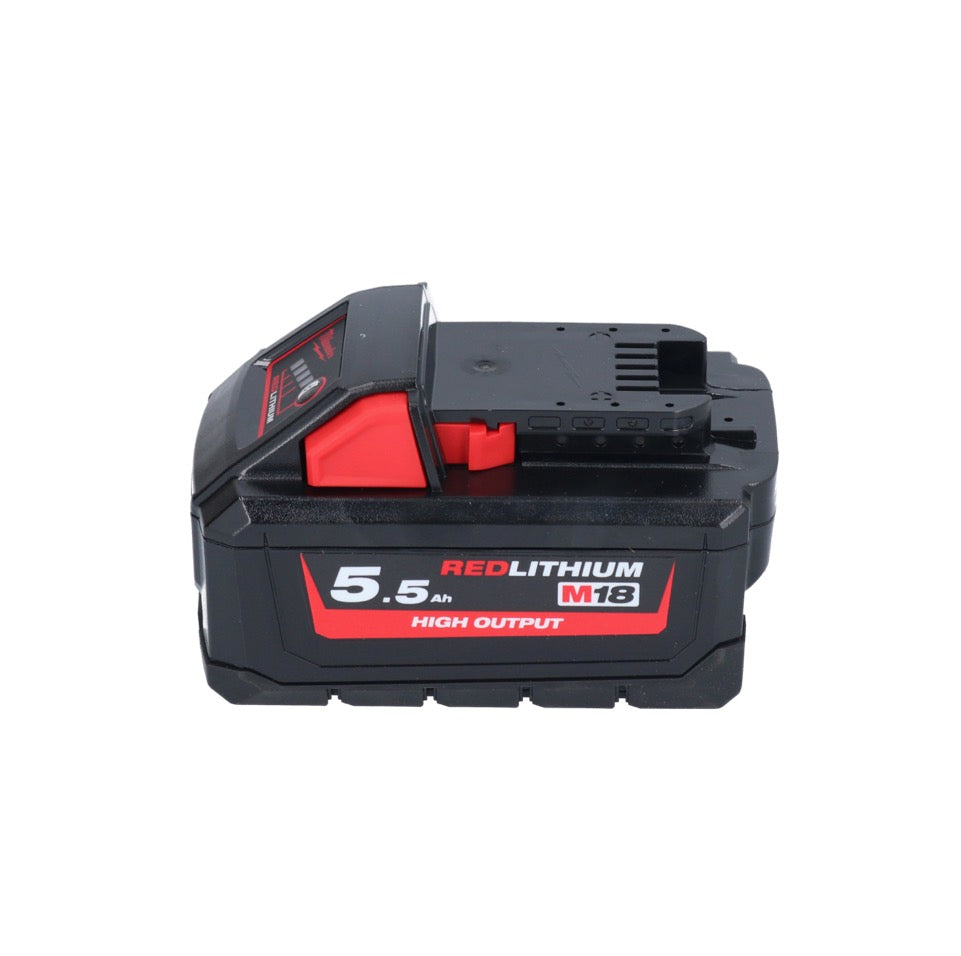 Cloueur sur batterie Milwaukee M18 FN15GA-551X 18 V sans balais 32 - 64 mm + 1x batterie 5,5 Ah + boîtier HD - sans chargeur