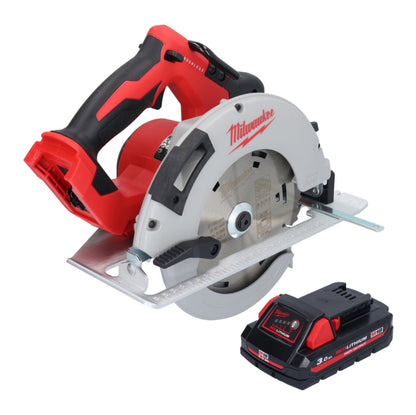 Milwaukee M18 BLCS66-301 Akku Handkreissäge 18 V 190 mm Brushless + 1x Akku 3,0 Ah - ohne Ladegerät