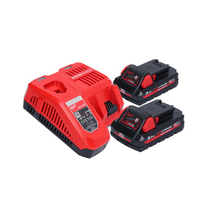 Scie circulaire à batterie Milwaukee M18 BLCS66-302 18 V 190 mm sans balais + 2x batteries 3,0 Ah + chargeur