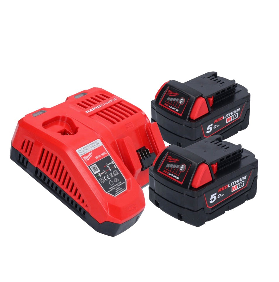 Milwaukee M18 BLCS66-502 Akku Handkreissäge 18 V 190 mm Brushless + 2x Akku 5,0 Ah + Ladegerät