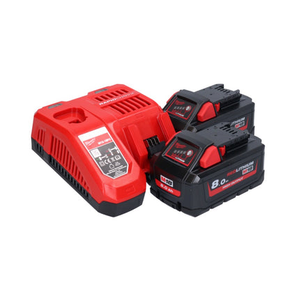 Milwaukee M18 BLCS66-802 Akku Handkreissäge 18 V 190 mm Brushless + 2x Akku 8,0 Ah + Ladegerät