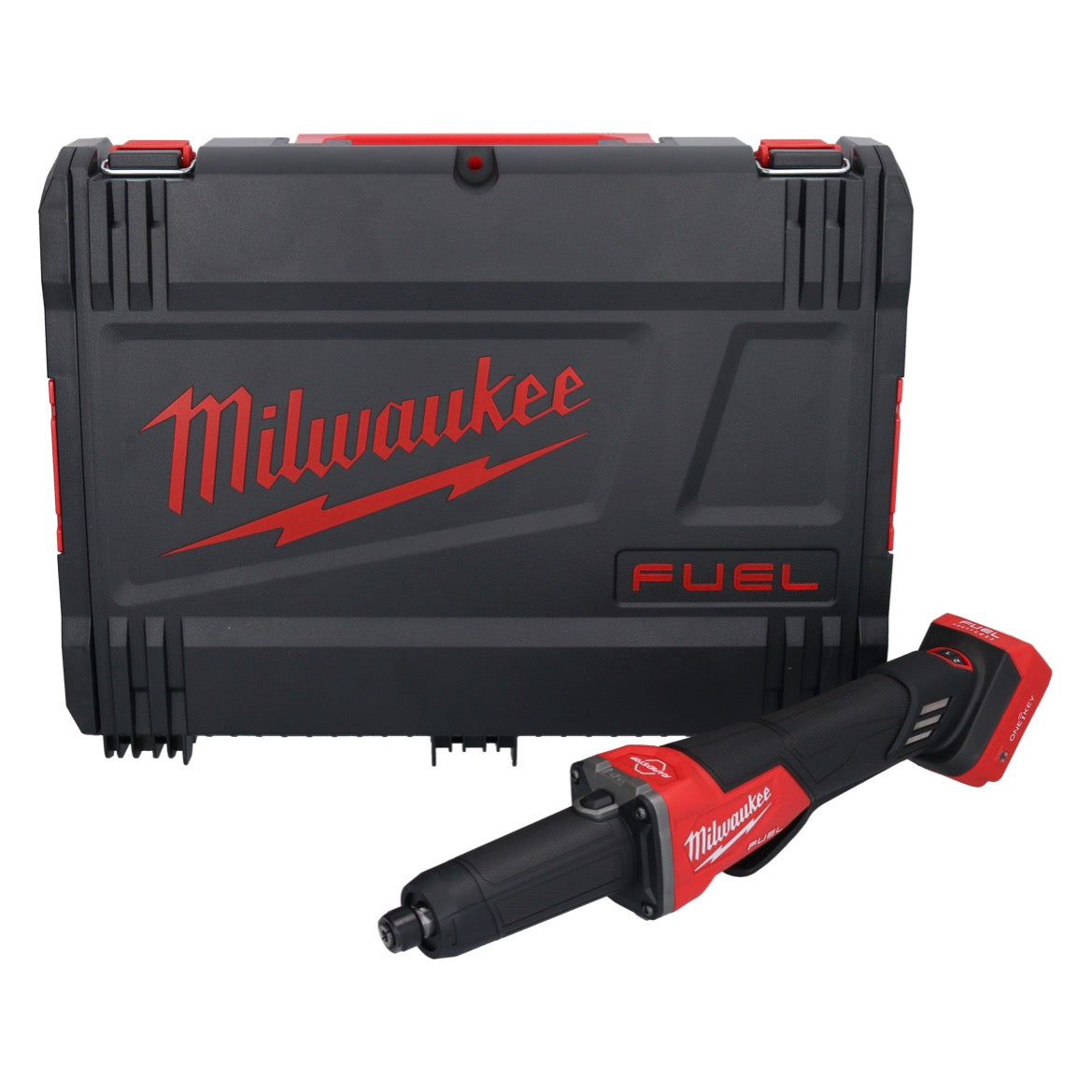 Meuleuse droite à batterie Milwaukee M18 FDGROVPDB-0X 18 V brushless (4933480957) + boîtier HD - sans batterie, sans chargeur