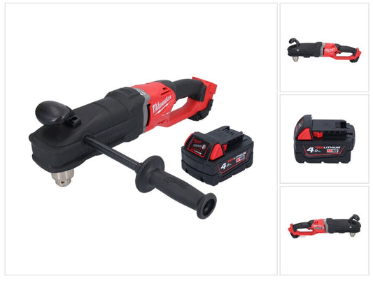 Perceuse d'angle sur batterie Milwaukee M18 FRAD2-401 18 V 122 Nm sans balais + 1x batterie 4,0 Ah - sans chargeur