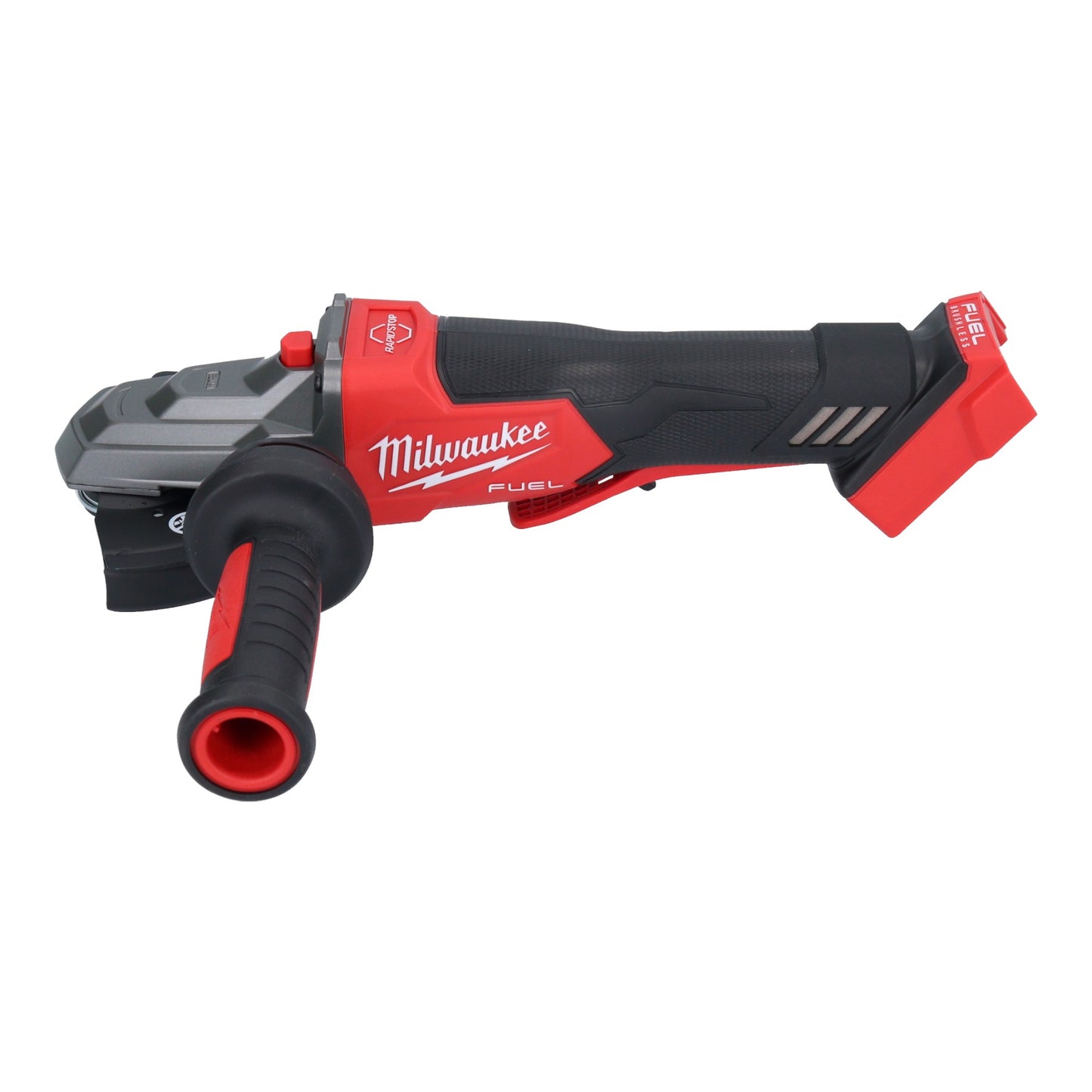 Milwaukee M18 FSAGF125XPDB-0X Akku Flachkopf Winkelschleifer 18 V 125 mm ( 4933478439 ) Brushless + HD Box - ohne Akku, ohne Ladegerät