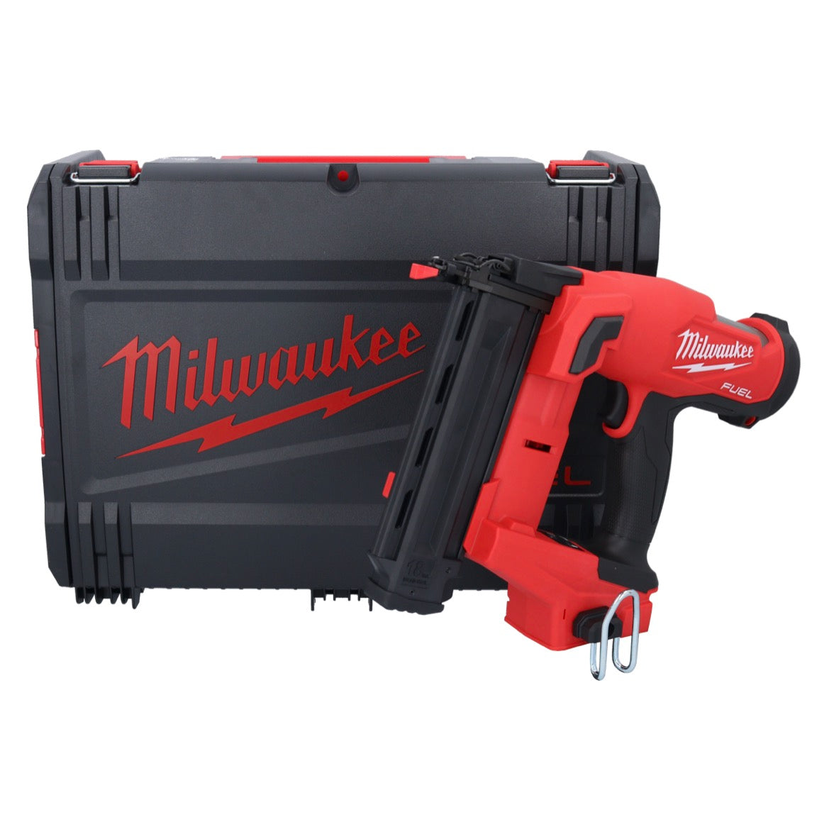 Cloueur sur batterie Milwaukee M18 FN18GS-0X 18 V 16 - 54 mm + HD Box (4933471409) - sans batterie, sans chargeur