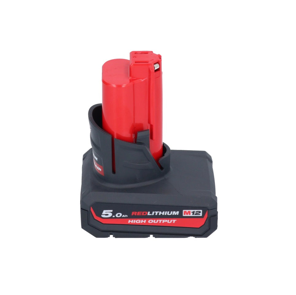 Milwaukee M12 BDC6-501C Akku Rohrreinigungsgerät 12 V + 1x Akku 5,0 Ah + Spirale + Eimer - ohne Ladegerät