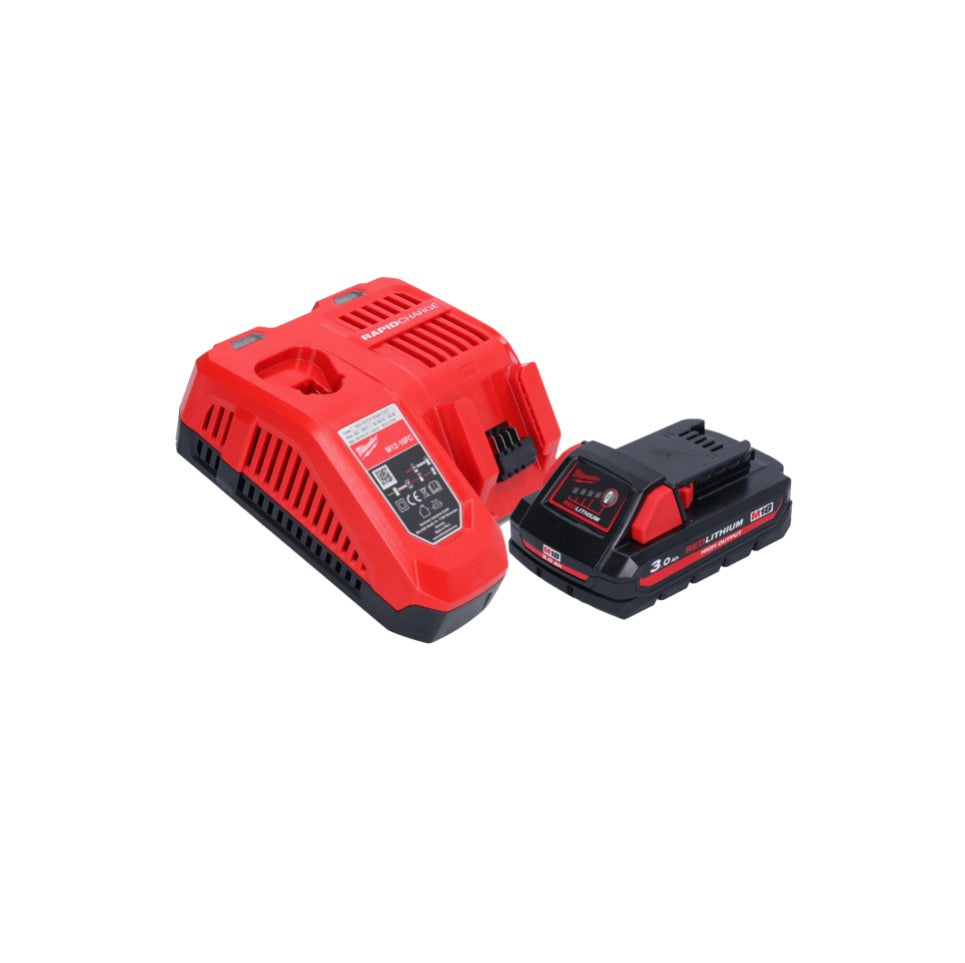 Milwaukee M18 FAP180-301 Akku Polierer 18 V 180 mm Brushless + 1x Akku 3,0 Ah + Ladegerät