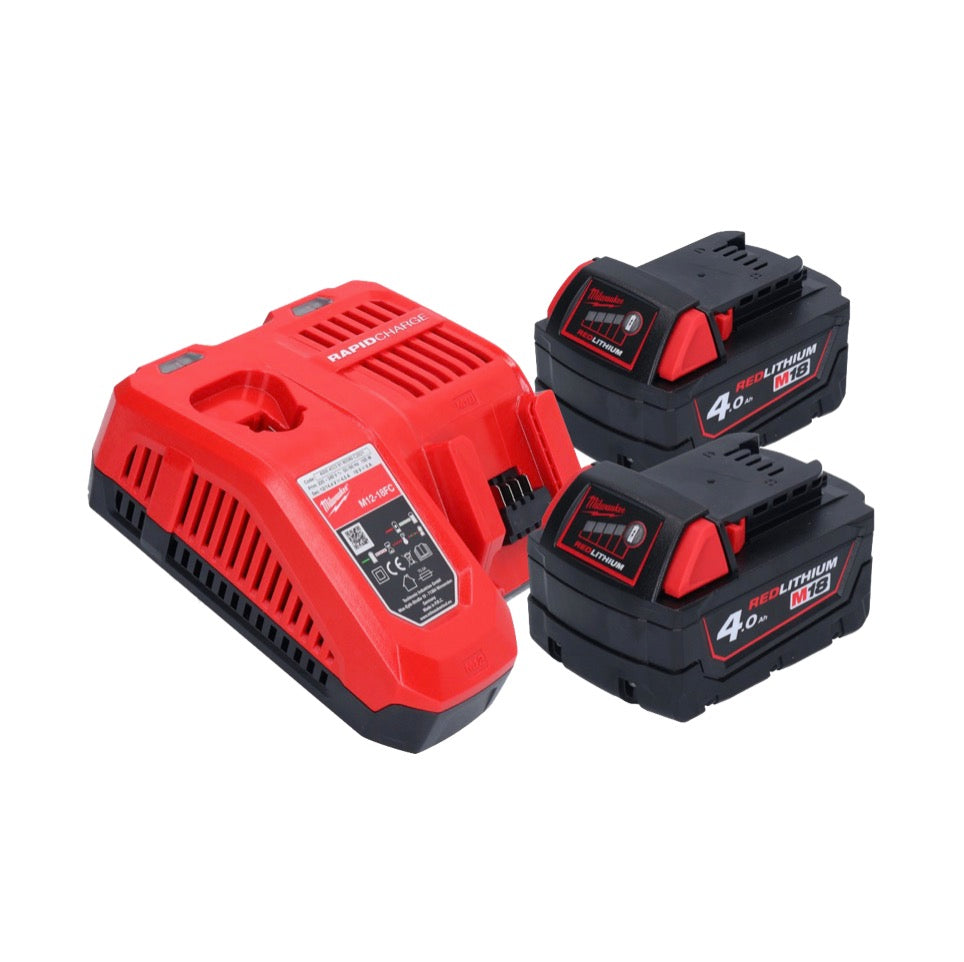 Polisseuse à batterie Milwaukee M18 FAP180-402 18 V 180 mm brushless + 2x batteries 4,0 Ah + chargeur