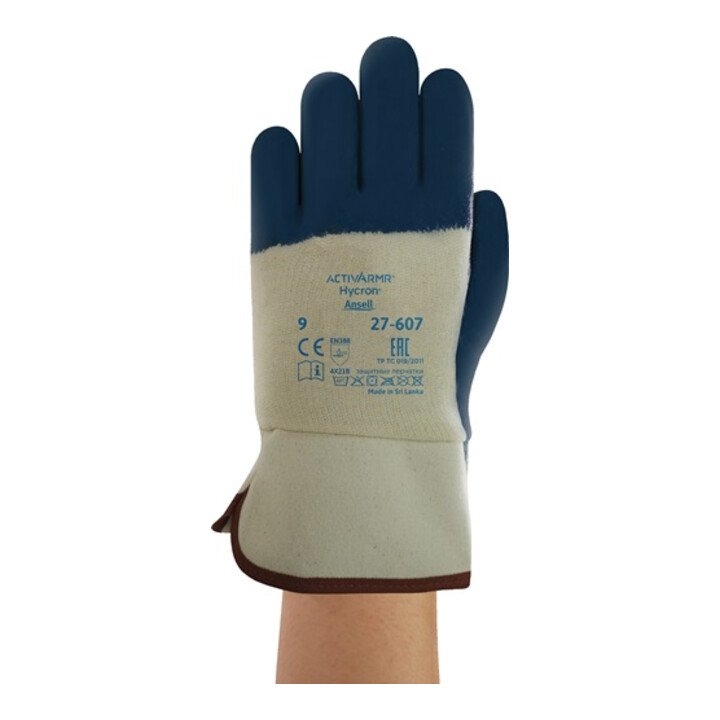 ANSELL gants ActivArmr® Hycron® 27-607 taille 10 blanc/bleu (4000371350)