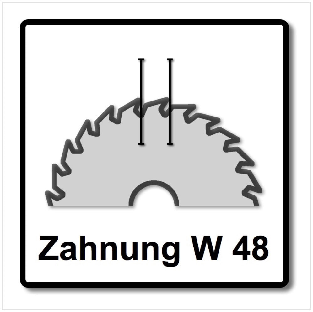 Festool Feinzahn Kreissägeblatt HW 190 x 2,4 mm xFF W48 190 mm 48 Zähne FastFix ( 492050 ) - Toolbrothers