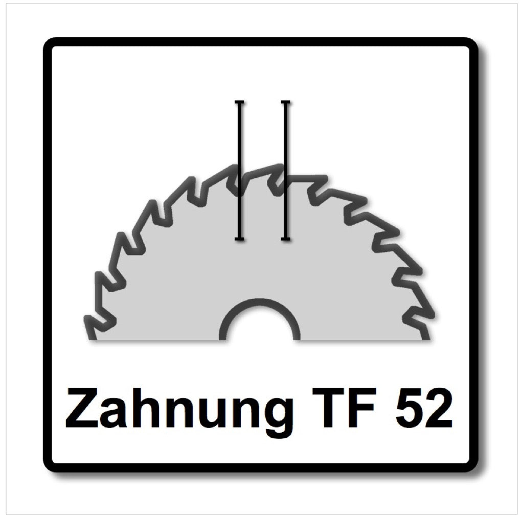 Festool Spezial Kreissägeblatt HW 160 x 20 x 2,2 mm TF52 160 mm 52 Zähne ( 496306 ) - Toolbrothers